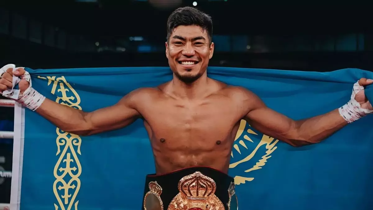 Сұлтан Зауырбек Астанадағы бокс кешінен кейін IBF рейтингінде жоғарлады