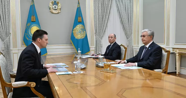 Тоқаев Еуразиялық даму банкінің төрағасын қабылдады