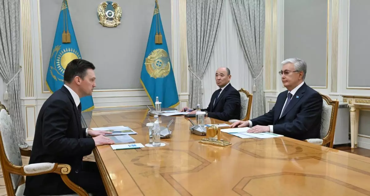 Мемлекет басшысы Еуразиялық даму банкінің басқарма төрағасын қабылдады