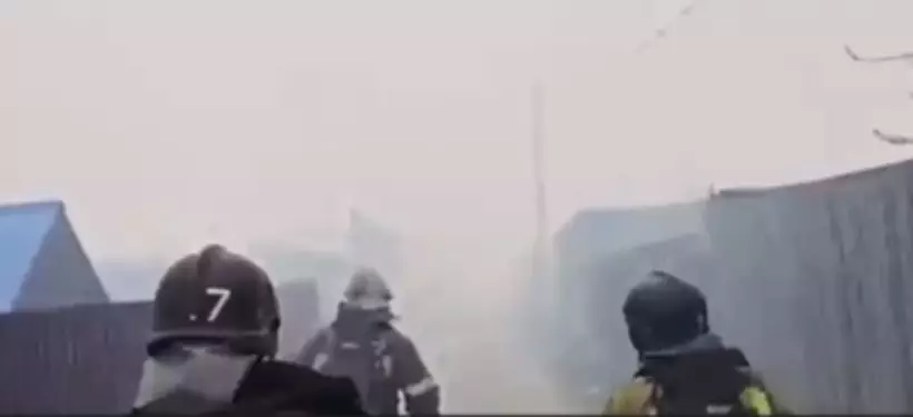 Озвучен ущерб от пожара в селе Приречное области Абай