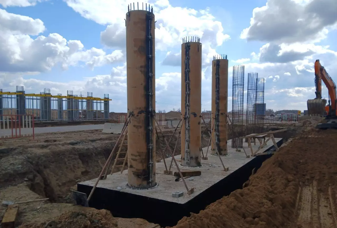 Современную транспортную развязку строят на западе Казахстана