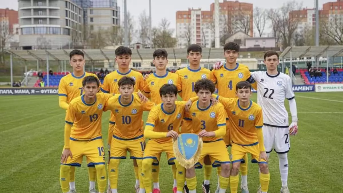 Сборная Казахстана проиграла Китаю в турнире УЕФА