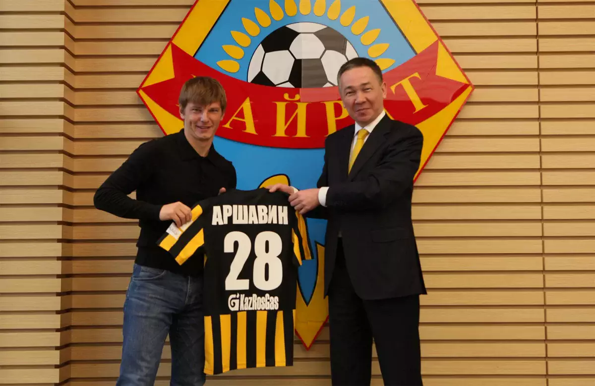 Андрей Аршавиннің “Қайрат” сапында алған жалақысы белгілі болды