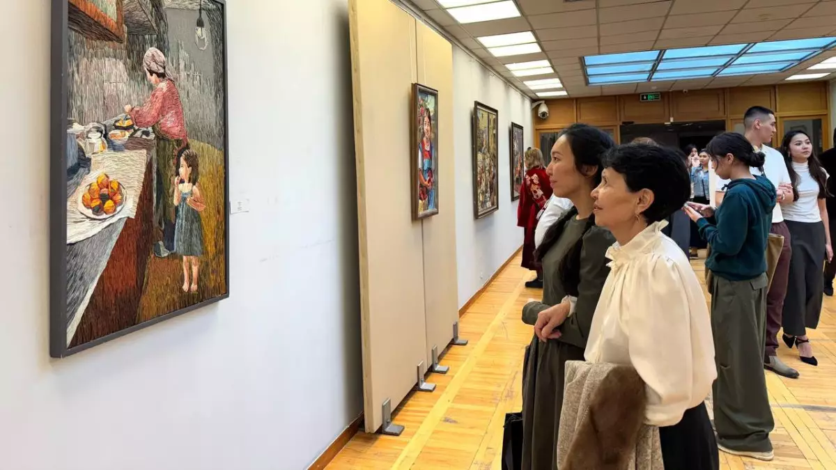 Әбілхан Қастеев атындағы өнер музейінде «Сағыныштың түсі» атты көрме өтті