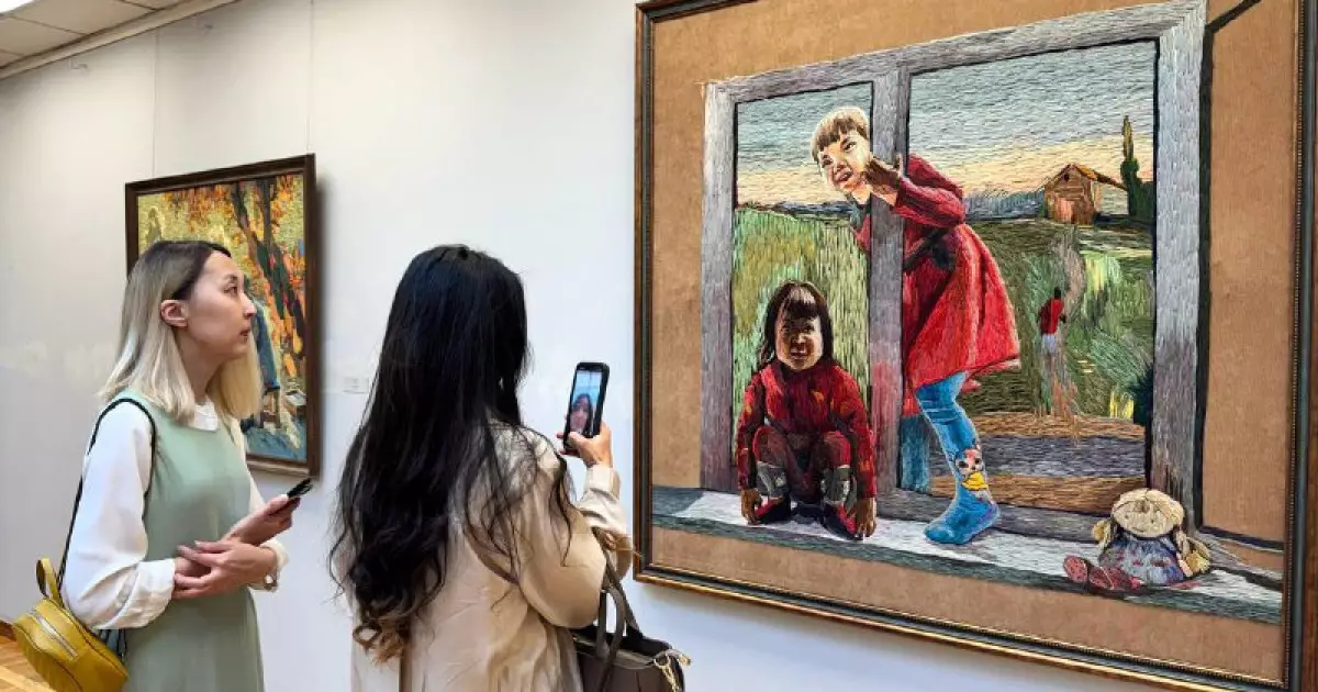   Өнер музейінде «Сағыныштың түсі» атты көрме өтіп жатыр   