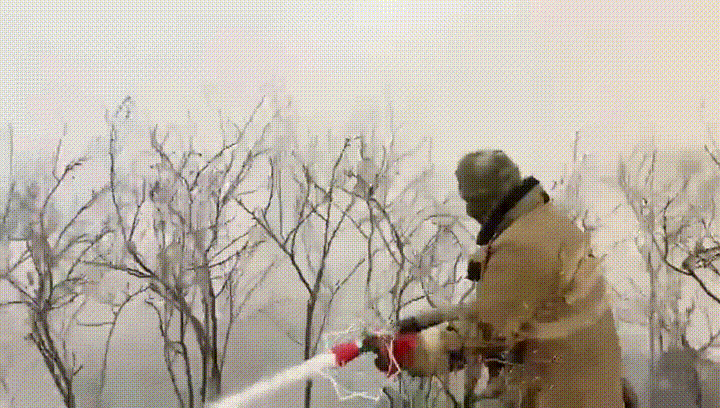 Құтқарушылар шығыстағы алапат өртті сөндірді
