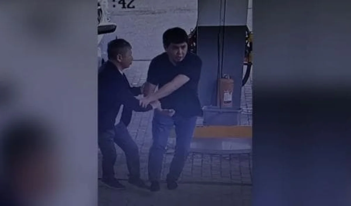 Нападение на заправке в Мерке: пострадавшему мотоциклисту предоставили охрану