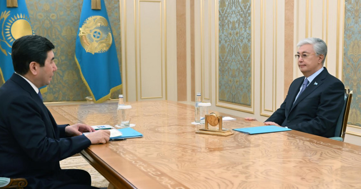   Қасым-Жомарт Тоқаев Мәжіліс төрағасы Ерлан Қошановты қабылдады   