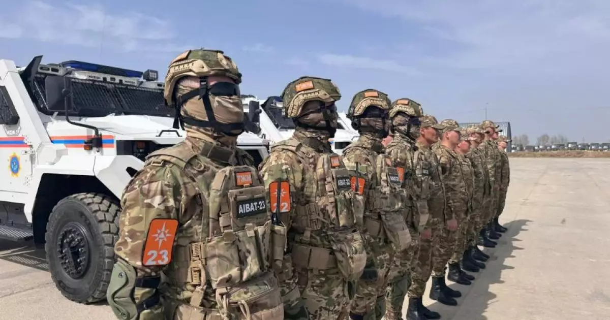   7 мамырда Астанада Төтенше жағдайлар министрлігінің 170 әскери қызметшісі алғаш рет шеруге қатысады   