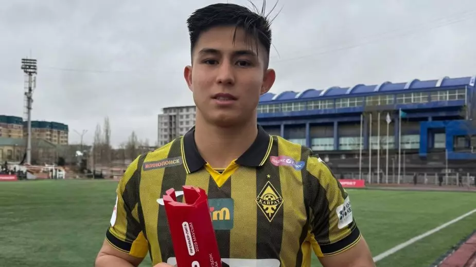 16-летний Дастан Сатпаев забил пятый гол за "Кайрат" — скоро он уедет в "Челси"