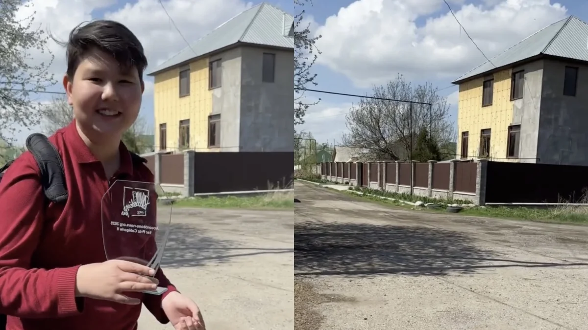 «Асфальт қайда?»: әлемдік конкурстан жеңіспен оралған оқушы әзілімен жұртты күлдірді