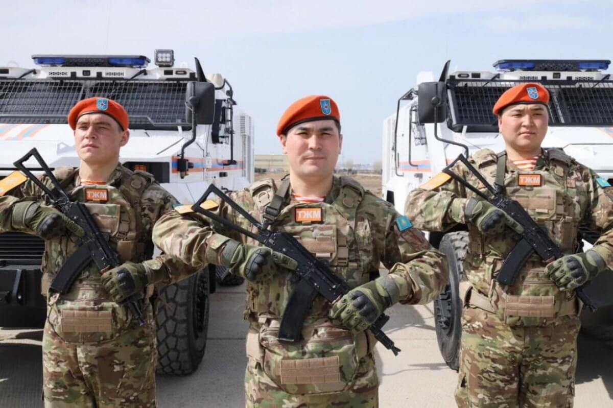 Военнослужащие МЧС примут участие в параде Победы в Астане