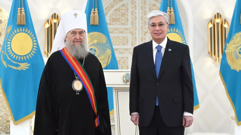 Тоқаев митрополит Александрды марапаттады