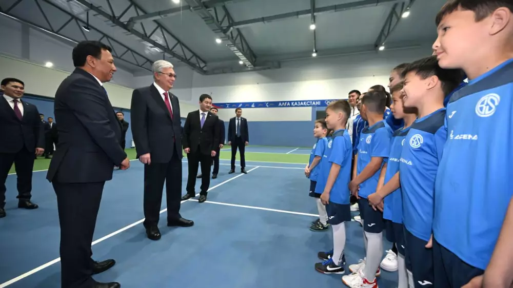 Тоқаев BS Arena спорт кешеніне барды