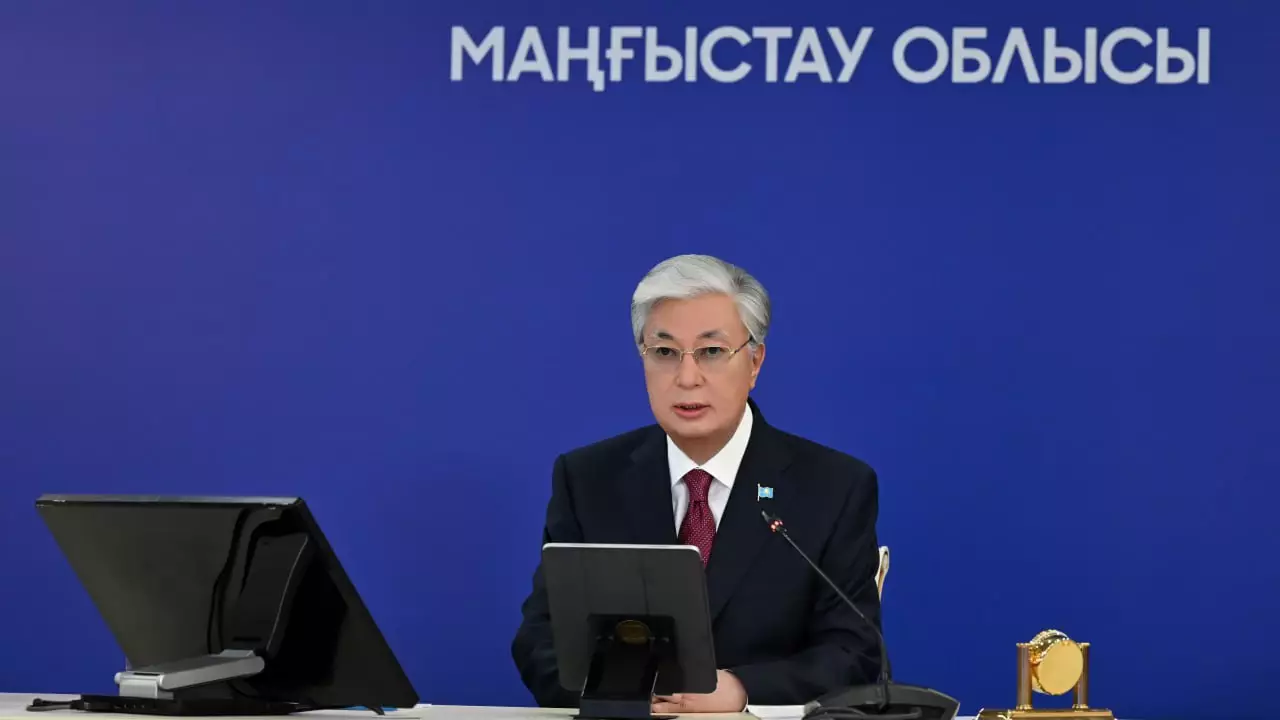 "Бәрімізге кешірілмес күнә болады" - Тоқаев Маңғыстау облысына жұмыс сапарымен барды