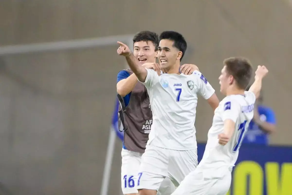 Өзбекстан U-17 құрамасы Азия чемпионатында сенсациялық жеңіске жетті
