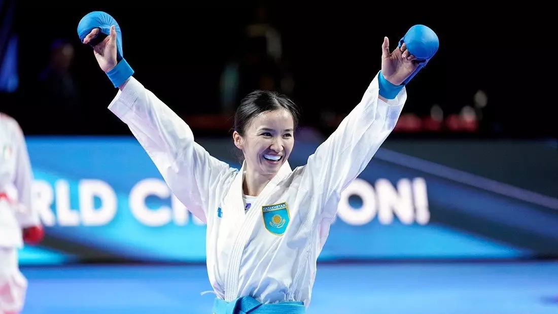 Сүйінші: Каратэден тұңғыш әлем чемпионы атанған қазақ қызы Каирдегі турнирде алтын медаль алды