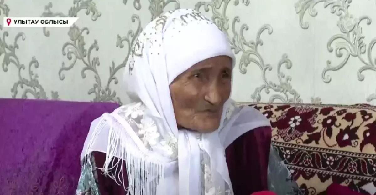 «Бие байлап, сиыр сауамын»: Ұлытауда 115 жастағы ең қарт тұрғын тұрады