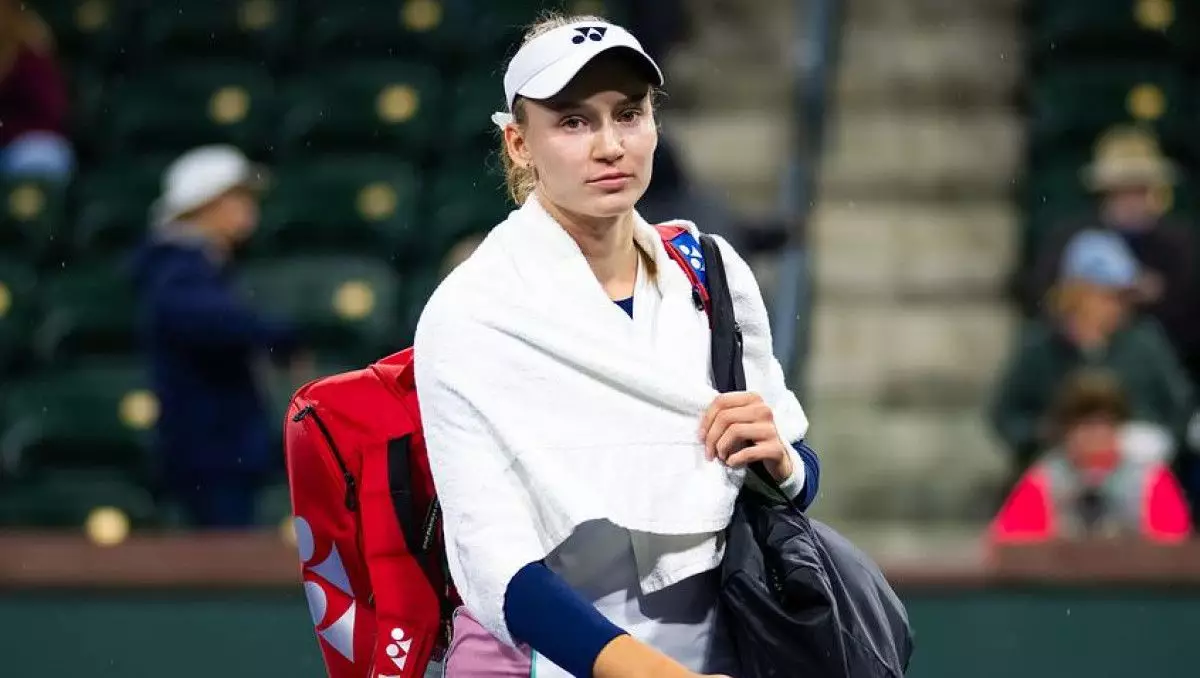 Елена Рыбакина рейтингте үздік ондықтан шығып қалды
