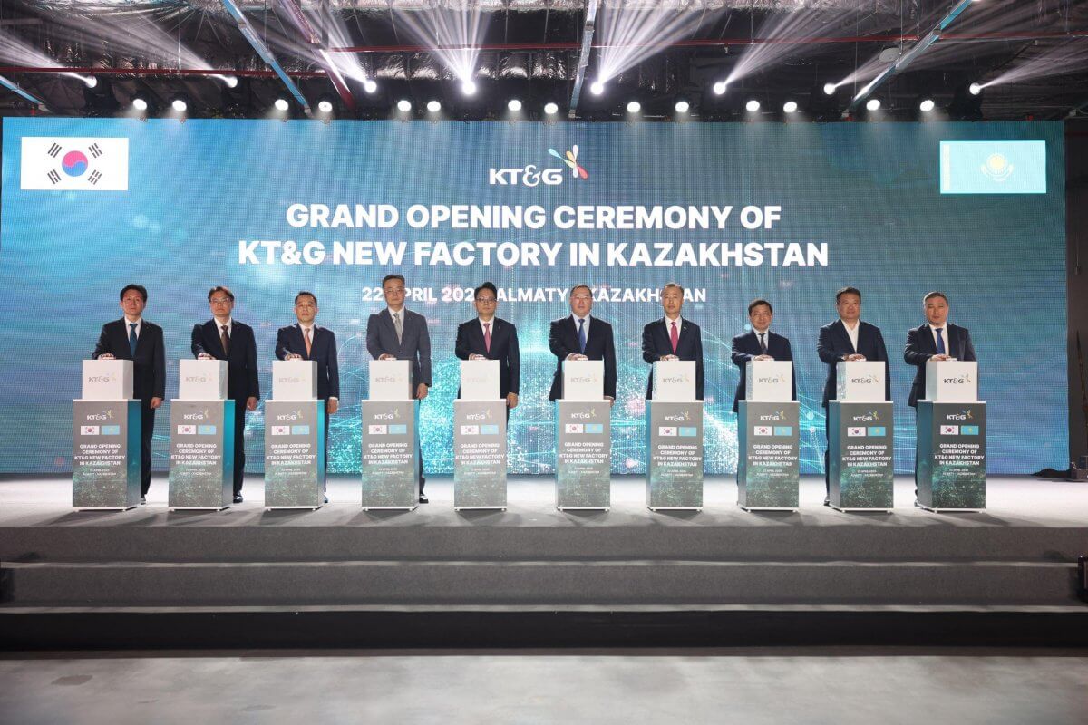 KT&G компаниясының Алматы облысындағы жаңа зауыты: кәсіпорын ел бюджетіне қанша пайда әкеледі