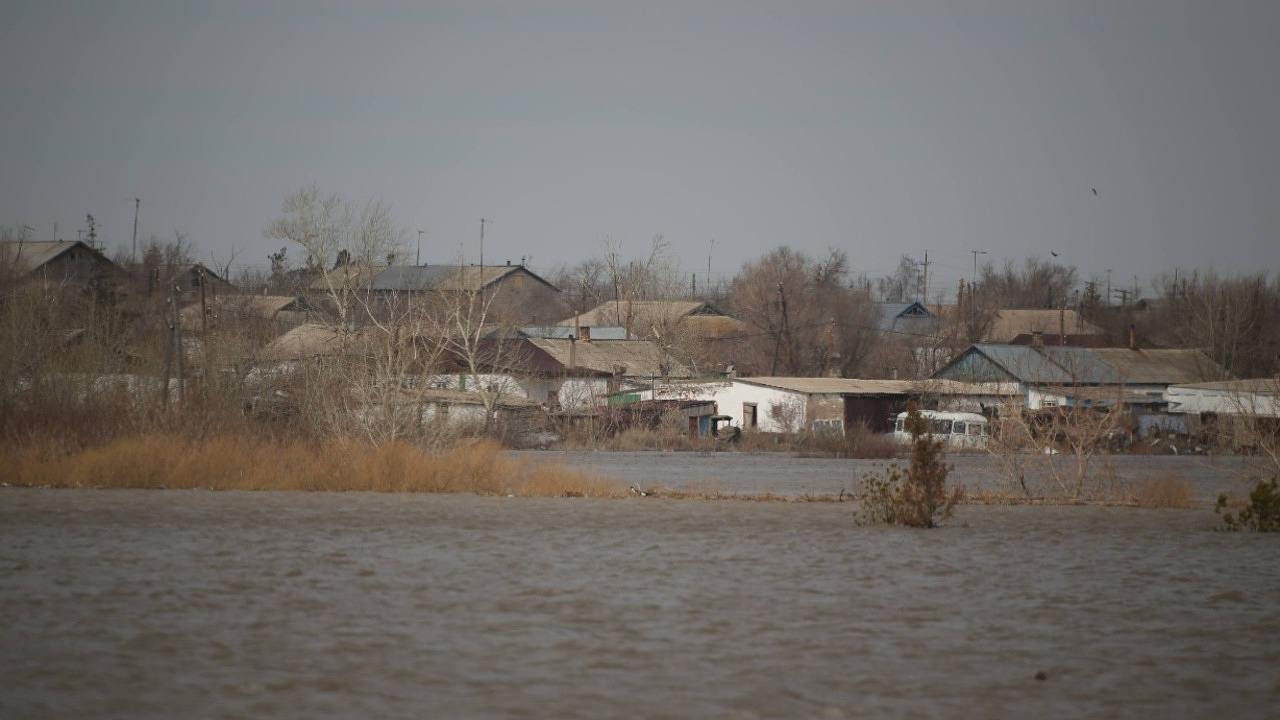 Пик третьей волны паводков в Петропавловске ожидается с 28 по 30 апреля