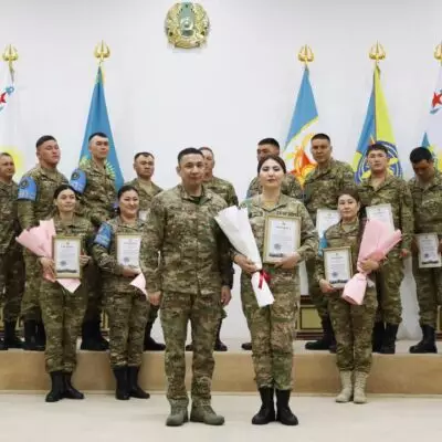 Военнослужащие военной полиции отметили профессиональный праздник