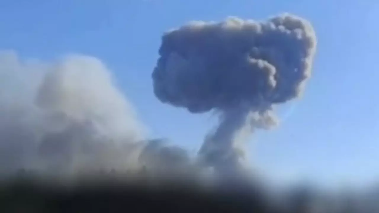 Склад с боеприпасами взорвался во Владимирской области России