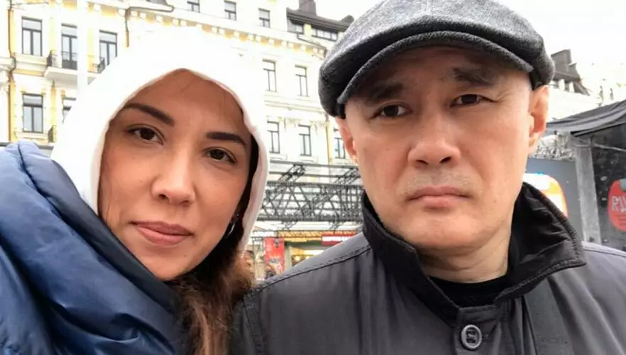 Киевте қайтыс болған Айдос Садықовтың әйелі өзіне аңду қайта басталғанын мәлімдеді