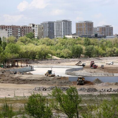 «Готовность более 90%»: замакима Алматы рассказал о реконструкции Сайрана