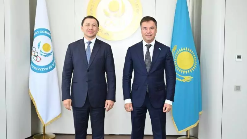 Геннадий Головкин Ат спорты федерациясының президентімен кездесті