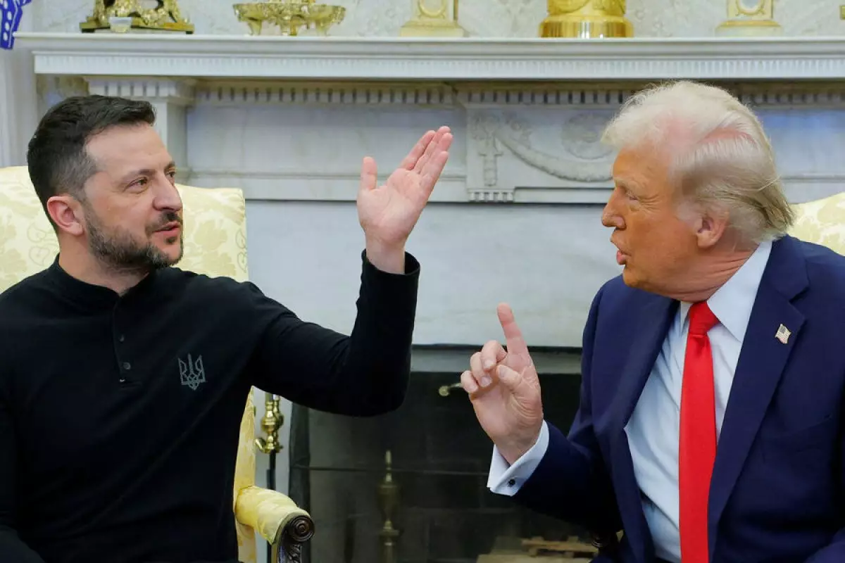 Трамп тағы да Зеленскийге шүйлікті: бұл жолы не дейді