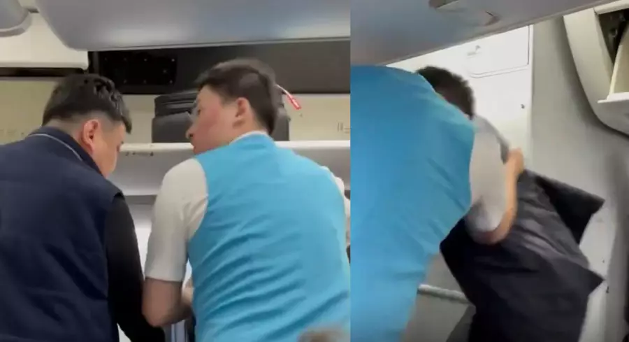 Астана-Ақтау ұшағында жолаушы бортсерікке шабуыл жасаған: сот үкімі шықты