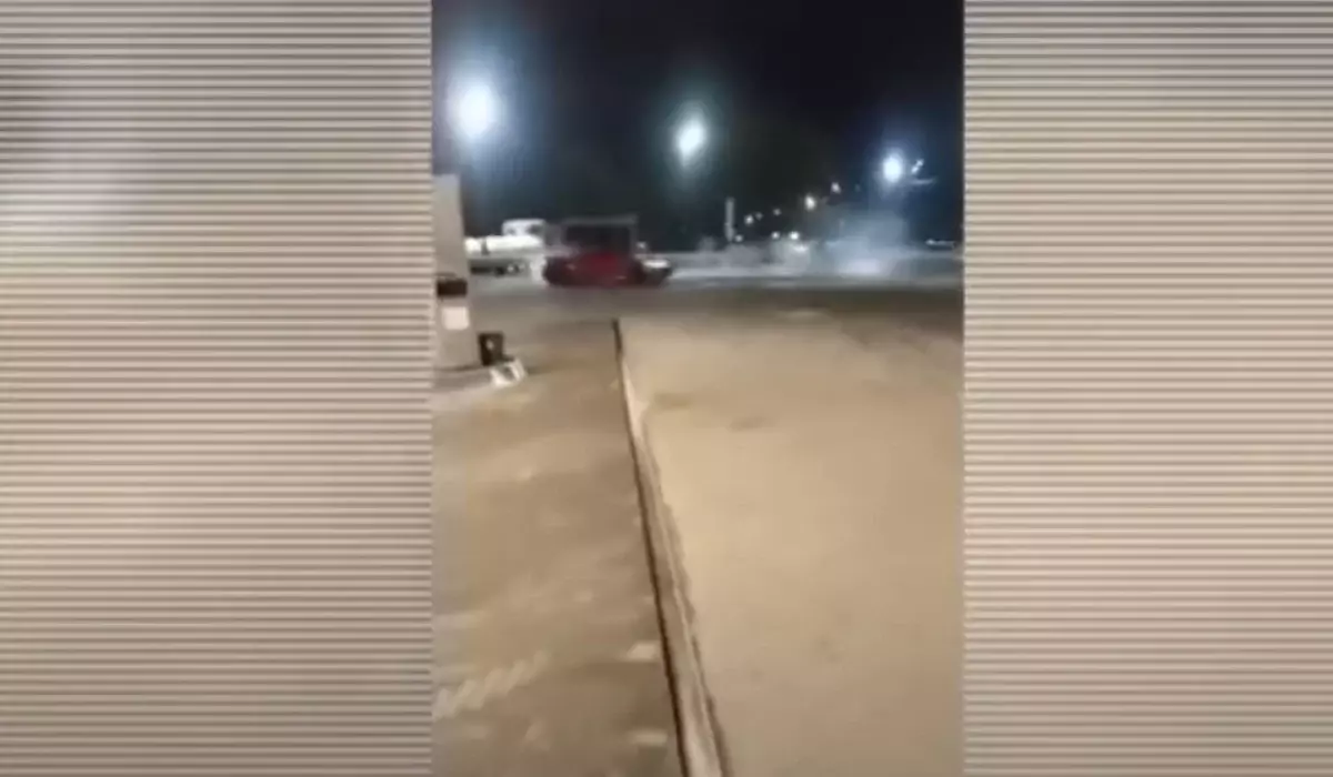Алматыда дрифт жасаған 23 жастағы жүргізуші қамауға алынды (ВИДЕО)