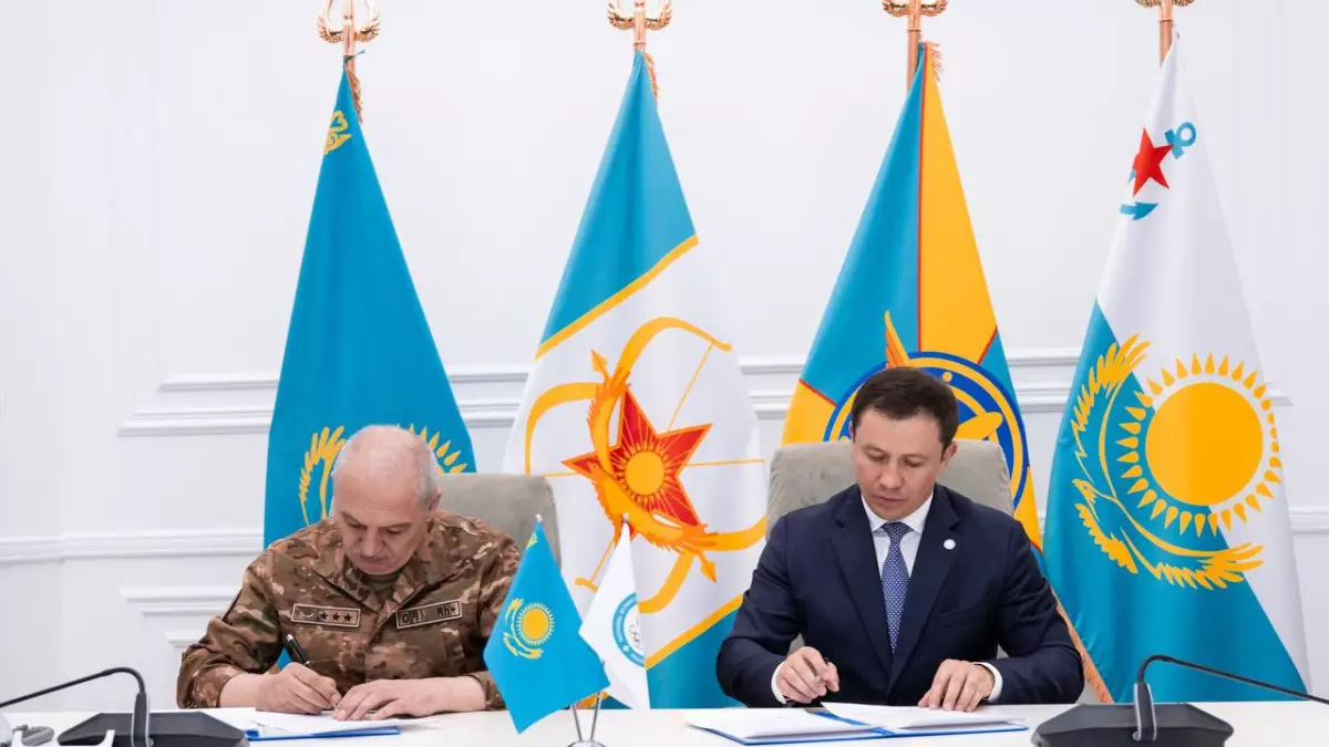 ҰОК мен Қорғаныс министрлігі ынтымақтастық туралы меморандумға қол қойды