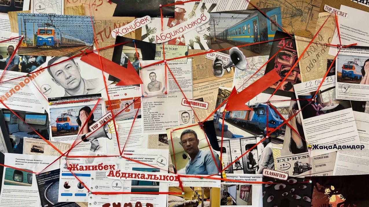 Пойыз ішіндегі қылмыс. Жолсеріктің оғаш әрекеті қоғам наразылығын тудырып, талқыға түсті