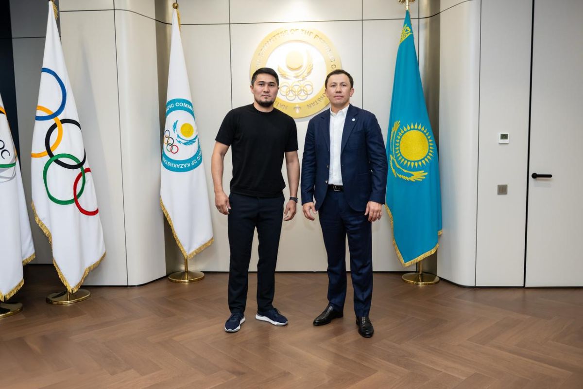 Геннадий Головкин Мейірім Нұрсұлтановпен кездесті