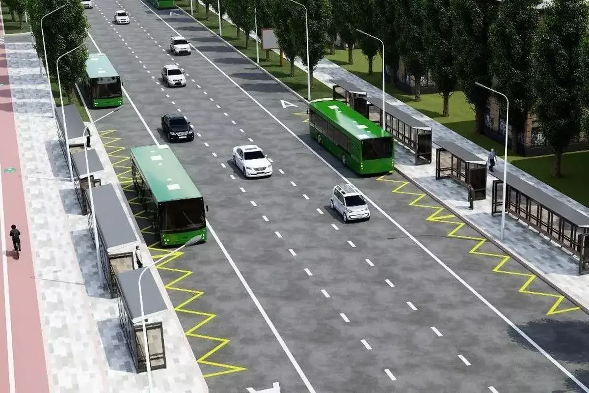 Алматының тағы бір көшесінде BRT желісі салынады