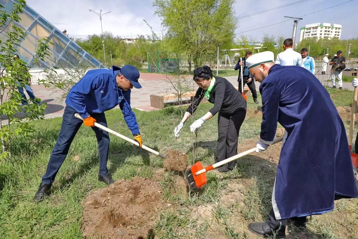 Ұлытау облысында 3 мыңнан астам адам тазалық акциясына қатысты
