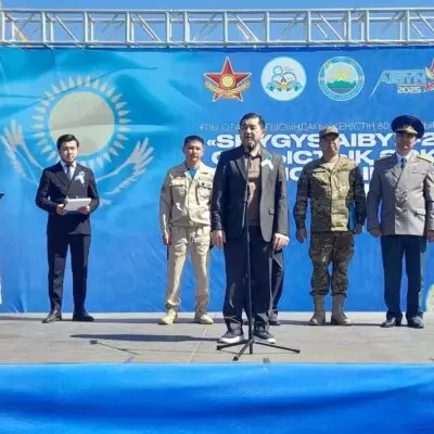 В ВКО состоялся областной военно-патриотический молодежный сбор «SHYGYS AIBYN–2025»