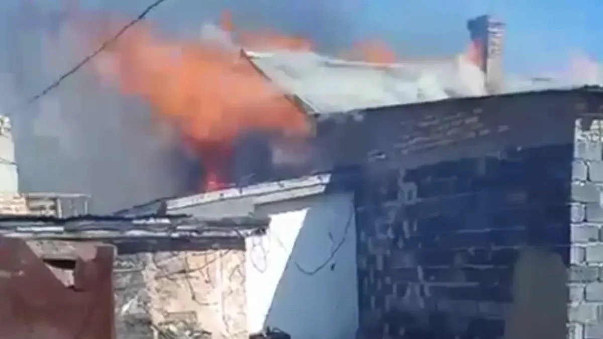 Қарағанды облысында үш бала тірідей өртеніп кете жаздады (ВИДЕО)