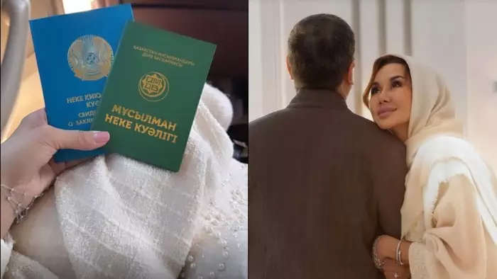 “Менен сұрамады”. Белгілі кәсіпкерге тұрмысқа шыққан Динара Сәтжан мәһрге не алғанын айтты
