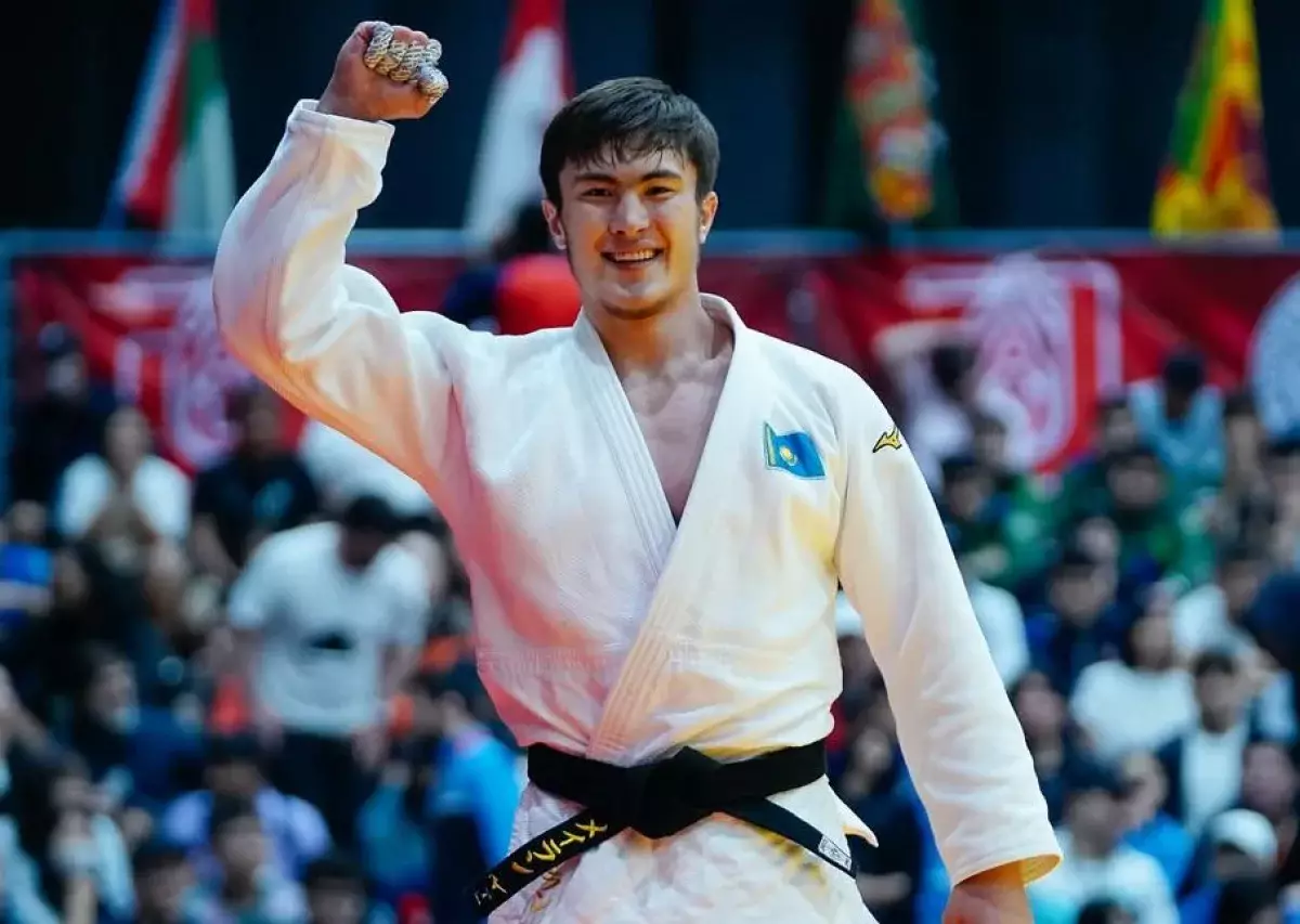 Мейирлан Максим завоевал "бронзу" на чемпионате Азии по дзюдо