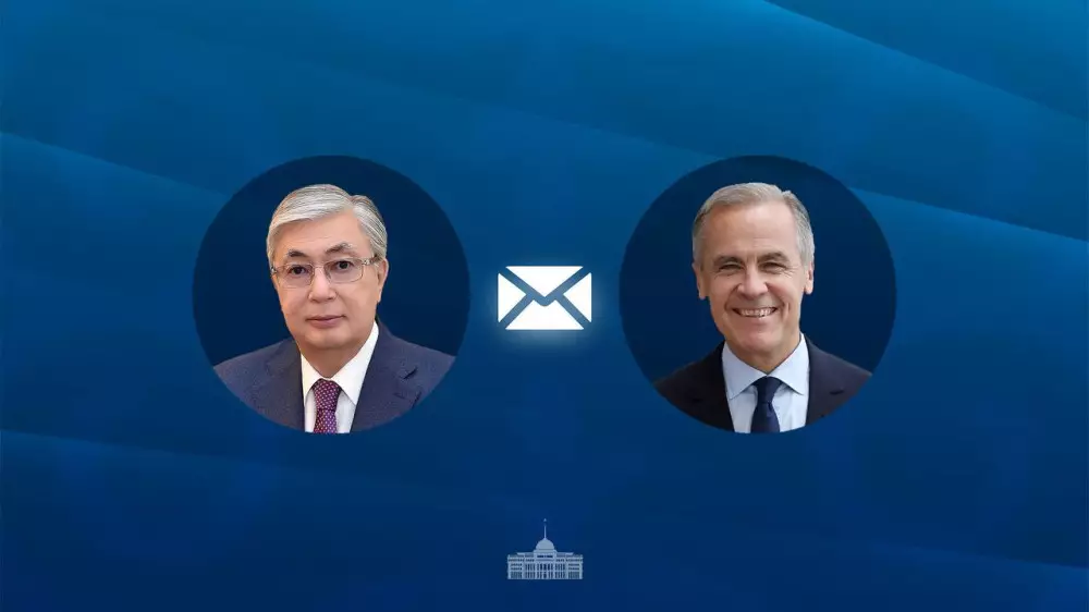 Токаев направил телеграмму премьер-министру Канады