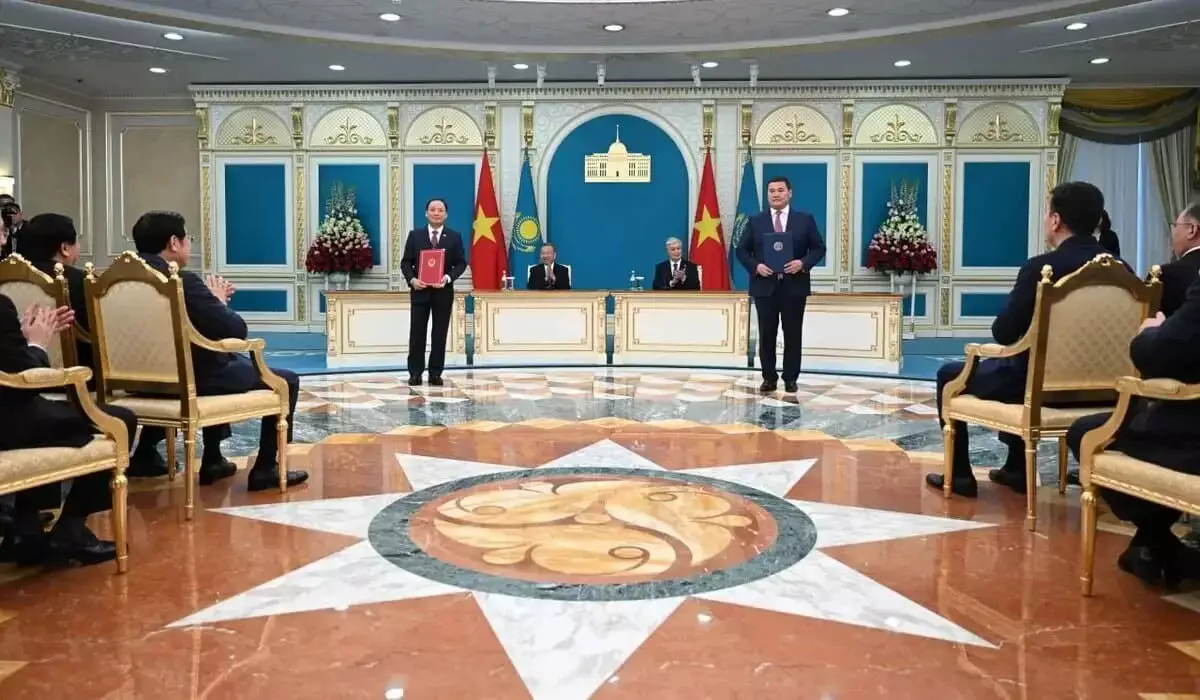 Қазақстан мен Вьетнам арасында қандай құжаттарға қол қойылды