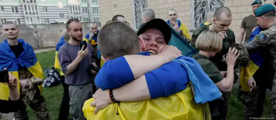 Украина мен Ресей бір-бірімен 205 тұтқынды алмастырды