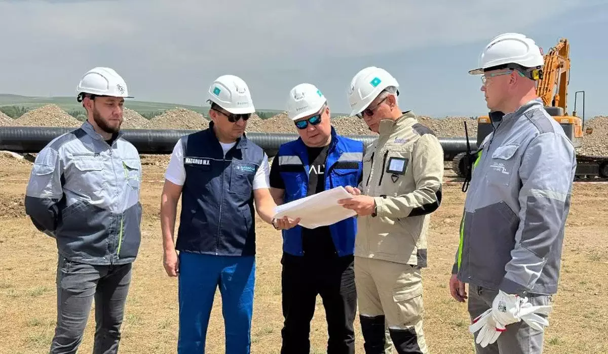 Энергетика вице-министрі «Бейнеу-Бозой-Шымкент» газ құбырының дайындығын тексерді