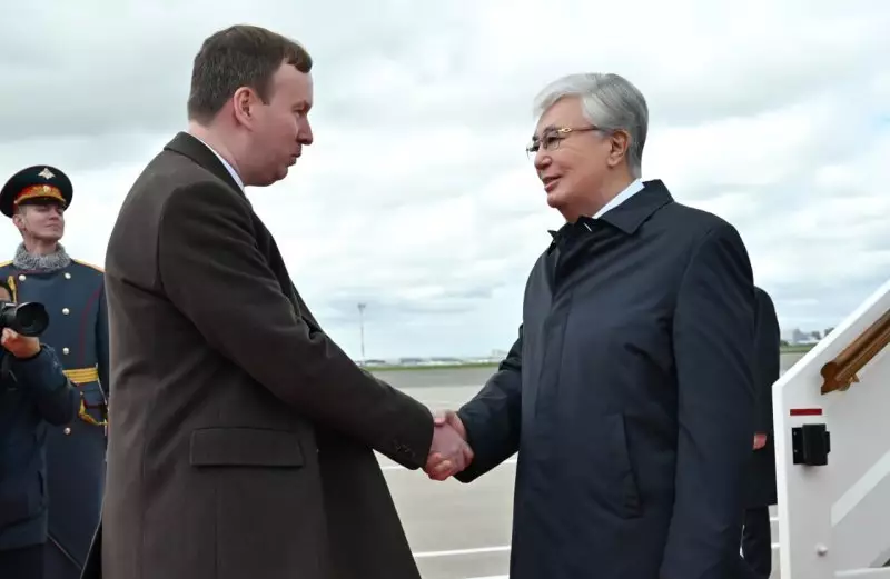 Касым-Жомарт Токаев прилетел в Москву на парад Победы