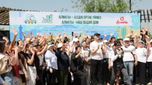 50 мыңнан астам қатысушы мен 10 мың текше метр қоқыс: Алматыда Жеңістің 80 жылдығына орай ауқымды эко акция өткізілді