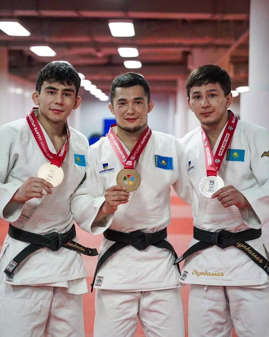 Grand Slam: Дзюдодан Қазақстан құрамасы 4 медаль жеңіп алды