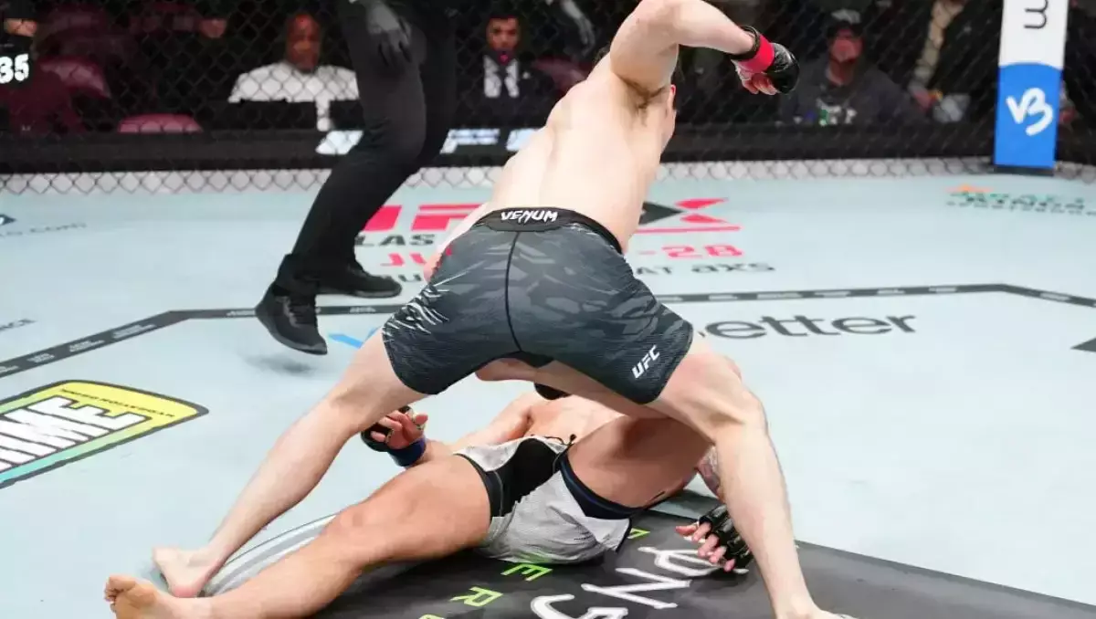 Мэлотт мощным ударом завершил бой с Радтке на UFC 315(Видео)